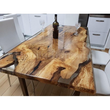 Стол кухонный из эпоксидной смолы А-10